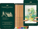 Faber-Castel FC112112 Pitt Pastel Pencils in A Metal Tin (12 Pack), Assorted | 12 Count (Pack of 1) — 1