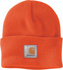 Carhartt Men's Iconic A18 Watch Cap Beanie - Brite Orange — 1