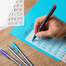 Mr. Pen- Letter Stencils, 4x7 Inch, 12 Pack — 5