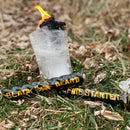 Beard Fire Starter Rope (1 Rope) | 100% Weatherproof Fire Starter for Campfires | Can Light 50+ Fires with Over 4.5 Hour Burn Time | Infinite Shelf Life for Emergency Survival Kits | Made in USA — 2