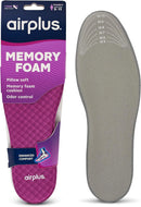 Airplus Memory Comfort Shoe Insoles With Memory Foam for Pressure Relief, Ideal For Men and Women - Women's — 1