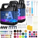 KISREL Epoxy Resin Kit 82OZ, Crystal Clear No Yellowing Resin for Craft — 1
