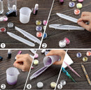 JANYUN 9 Pcs Pen Shape Resin Mold Ballpoint Pen Silicone Molds Epoxy — 3