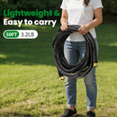 Garden Hose 50FT, Non-Expanding Water Hose Ultra Lightweight | Black — 2
