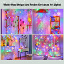 Led Multicolor Christmas Net Lights Outdoor Christmas Bushes Lights 120Led 6ftx5ft, Connectable Outdoor Indoor Mesh Net Lighting for Xmas Holiday, Garden, Lawn, Shrubs, Trees, Bushes Decorations — 2
