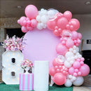 Pink and White Balloons, Pack of 60PCS Dusty Light Pastel Pink White Bow Balloon, Baby Pink Latex Balloon for Girls Women Kitty Birthday Wedding Bridal Baby Shower Cat Theme Party Decorations Supplies | 12inch-60pcs — 8