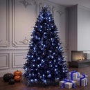 7.5ft Artificial Christmas Tree with 150 Lights for Holiday Decor — 7