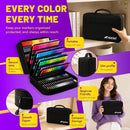 Pagather Acrylic Paint Markers, 168 Colors Dual Tip Fine & Brush Pens Set — 7