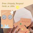 Earring Display Cards with 100 Pcs Earring Holder Cards 200 Pcs Earring Backs and 100 Jewelry Packaging for Earrings… — 4