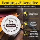 Fiebing's Saddle Soap 12oz - White - Clean, Polish and Maintain Saddles, Shoes, Luggage, Handbags - Thoroughly Cleans & Restores Natural Preservative Leather Oils to Maintain Suppleness & Strength — 3