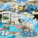 Last Toast On The Coast Bachelorette Decorations | Blue — 5