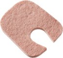 U Shaped Felt Pads 36 Pack, 1/8 Inch Thick Pressure Relief Cushions for Moleskin, Blisters, Corns, Bunions, Heel and Toe Protection — 1