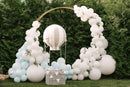 110pcs White Balloon Arch Kit with 18 12 10 5 inch Balloons — 7