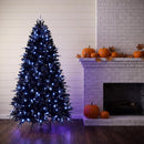 7.5ft Artificial Christmas Tree with 150 Lights for Holiday Decor — 1