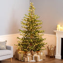 National Tree Company 7.5ft Pre-Lit Norwegian Spruce Christmas Tree — 2