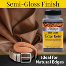 Fiebing’s Edge Kote, 4 Oz. - Color Coats Leather Edges - Dark Brown — 2