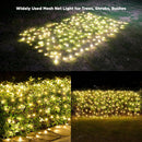 Led Net Lights Christmas Lights Outdoor 200Led 9 ftx 6ft Upgraded WarmWhite Christmas Net Lighting, Waterproof 5mm LED Wide Angle Outdoor Indoor Mesh Net Light for Trees, Bushes, Shrubs Decorations — 2