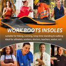 Plantar Fasciitis Insoles for Women Men-260lbs+ Orthotic Arch Support Shoe Inserts for Running, Work Boots, Pain Relief All-Day Comfort for Flat Feet/High Arch (Orange, L | Men 10.5-12/WOMEN 11.5-13) — 7