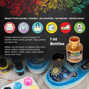 Crazy Colors Premium Acrylic Shoe & Leather Paint Kit 13 Metallic Pearl - Assorted Metallic — 3