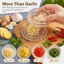 2pcManual Garlic Twister,Manual Garlic Crusher and Mincer, Transparent Twisting Garlic Chopper Tool,… — 5