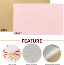 Self Adhesive Felt Sheet - Adhesive Backed Felt for Drawer/Jewelry Box Liner (13" x 60", Pink) | 13"W x 60"L — 4