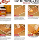 Fiebing's Pro Resist (4oz) - A resist for maximizing the Contrast when Antiquing, Staining or Dyeing Leather - Top Finish to Emphasize Designs when Dyeing & Resists Moisture Sun and Dirt — 3