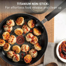 T-Fal Ultimate Hard Anodized Nonstick Fry Pan With Lid 12 Inch, Oven Broiler…