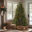 National Tree Company 7.5ft Pre-Lit Dunhill Fir Artificial Christmas Tree — 6