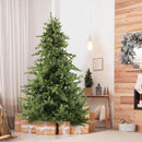 Fraser Hill Farm 7.5-Ft. Woodside Pine Artificial Christmas Tree with Stand and No Lights, Unlit Foldable Fake Christmas Tree with Realistic Foliage for Home Decoration — 8