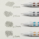Pentel GraphGear 1000 Mechanical Pencil, (0.5mm) Point Size, Black Barrel, 1 Each (PG1015A) — 8
