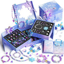 Jewelry Making KIt for Girls 8-12, Organizer Box Gift Set (550 Pcs) — 1