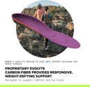 Superfeet Hike Women's Support Insoles for Hikers with Medium to High Arch Support & Carbon Fiber Stabilizer - 8.5-10 Women - Dahlia — 5