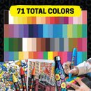 posca Paint Markers, 3M Fine Point Acrylic Paint Pens with Reversible Tips, Art Supplies For Gifts, Decorations Fabric, Metal, Glass, Wood and Canvas, Set of 15 — 7