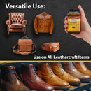 Fiebing's LeatherColors (4 Fl Oz, Light Brown) - Leather Dye for Leather - Water-Based, Non-Flammable Formula - Permanent & Penetrating Color for Shoes, Boots, Furniture - Safe for Institution Use — 5