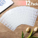 Mr. Pen- Letter Stencils, 4x7 Inch, 12 Pack — 2