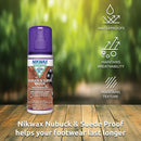 Nikwax Nubuck & Suede Proof, 125ml, Spray-On Waterproofing Restores DWR Water Repellency in Textured Leather Footwear, Shoe & Boot Care and Rain Protection — 4