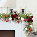 HipTree 6ft Pre-Lit Real Touch Norfolk Christmas Garland with Lights — 4