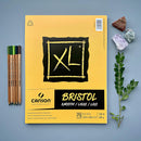 Canson XL Series Bristol Paper, Smooth, Foldover Pad, 11x14 inches, 25 Sheets (100lb/260g) - Artist Paper for Adults and Students - Markers, Pen and Ink | Bristol, Smooth | Fold Over — 3