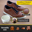 Fiebing's Mink Oil for Leather Boots (6 oz) - Leather Cleaner & Conditioner - Waterproof, Preserve, Soften All Smooth Leathercraft & Vinyl - Prevents Salt Stains - Use On Couch, Shoe, Purse & Belt — 4
