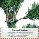 Yaheetech 7.5ft Artificial Christmas Spruce Tree, Realistic Premium Unlit — 8