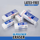 Pentel Hi-Polymer Block Eraser, Super XL White, 1-Pk (ZEH99BP) | 1 Pack — 3