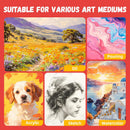 Simetufy 18 x 24 inch 5 Pcs Large Canvas Panels, Flat Painting Boards | 18"x24" — 4