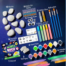 Rock Painting Kit- Glow in The Dark Rock Kit, Arts and Crafts for Kids Ages 6-12, Art Supplies Toy, Kids Craft Paint Kits, Arts & Crafts for Boys Girls Birthday Party Gift Toy — 4