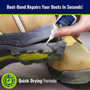 Boot Glue - Quick Dry Boot Repair Formula Works in Seconds - Tough But Flexible Glue Seal - Waterproof Boot Heel Fix… — 2