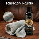 Eagle Mink Oil Liquid Leather Conditioner 8oz with Cloth – Softens, Waterproofs & Preserves Boots, Shoes, Bags, Jackets & Furniture – Natural Leather & Vinyl Conditioner for Long-Lasting Protection — 6