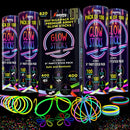 820 pcs Glow Sticks Bulk, Glow in The Dark Party Supplies, Festival Accessories & More, Bulk Party Favors, Camping Games, Party Favors, Emergency Supplies | 400 Pack — 1