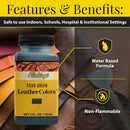 Fiebing's LeatherColors (4 Fl Oz, Aqua Green) - Leather Dye for Natural Leather - Water-Based, Non-Flammable Formula - Permanent & Penetrating Color for Shoes, Boots, Furniture - Safe for Institutions — 2