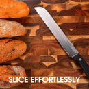 Omesata Bread Knife, Serrated Bread Knives for Homemade Bread Sourdough — 4