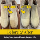 Fiebing's Suede Shoe Cleaner Kit (2 Pack) - Includes Nylon Bristle Brush & Dry Cleaning Bar for Suede & Nubuck - Color Safe Stain Eraser Restore Nap Finishes on Suede Shoes, Boots, Jackets, Couch — 6