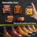 Fiebing's LeatherColors (4 Fl Oz, Purple) - Leather Dye for Natural Leather - Water-Based, Non-Flammable Formula - Permanent & Penetrating Color for Shoes, Boots, Furniture - Safe for Institution Use — 5